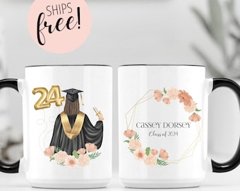Custom Class of 2026 Graduation Mug, Personalized Gift Idea for Graduates, Custom Grad Gift with Name, Personalized Graduation Gift Idea