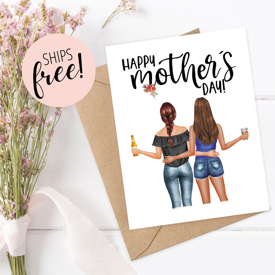 Personalized MOTHERS Day Card, Custom Mom Card, Mothers Day Card for ...