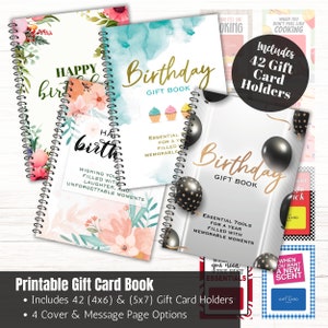 Druckbares Geburtstagsgeschenk Karte Buch für Mama, Frau, Tochter Geburtstag Care Paket, Instant Download, personalisierte Geburtstag Geschenkidee für Sohn