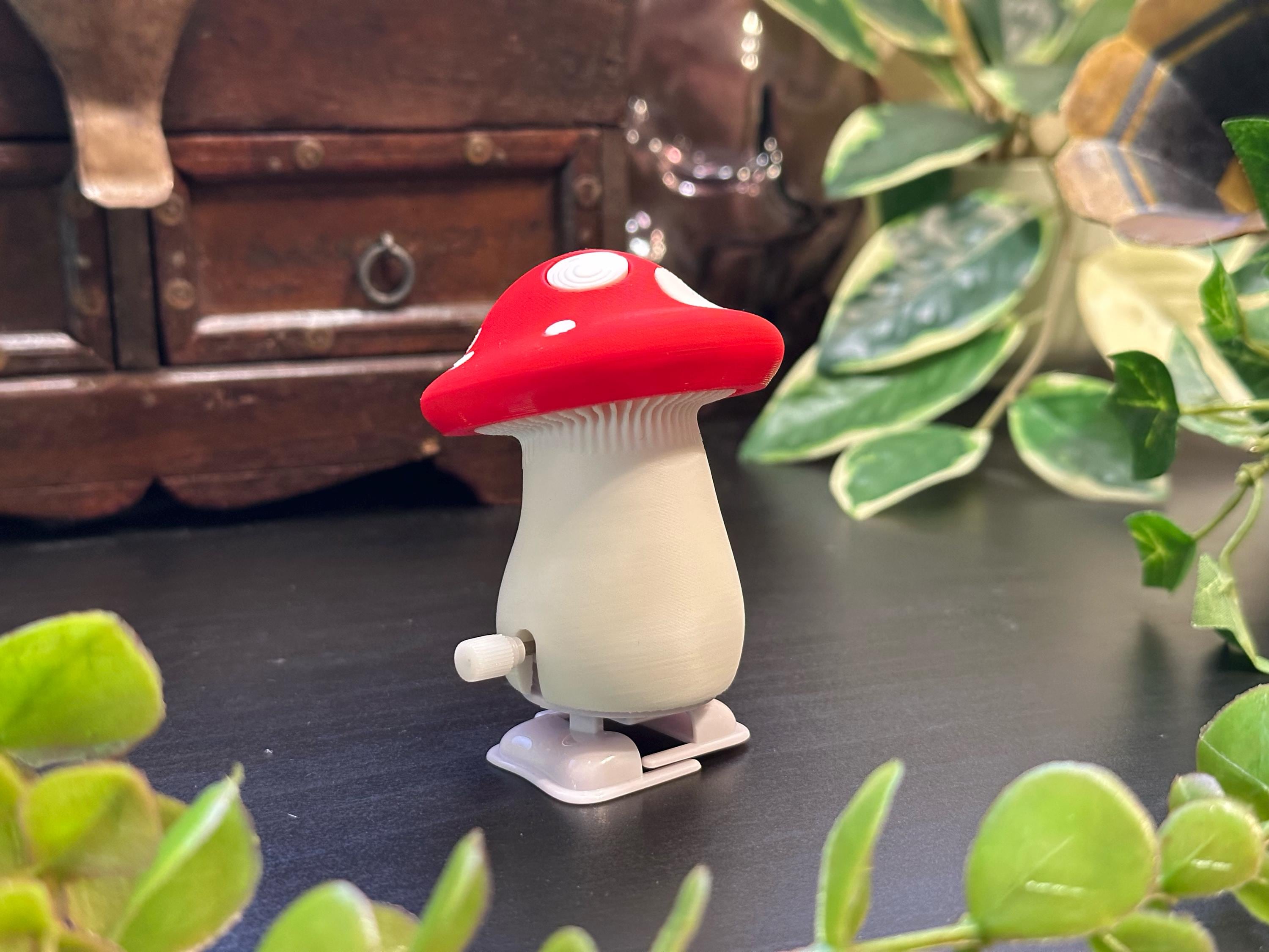 Whimsical Walking Mushroom Wind-up Toy - Etsy