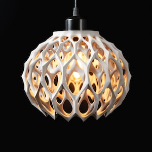 Modern Gothic Pendant Light - Sculptural Statement Lighting & Unique Home Decor Fixture