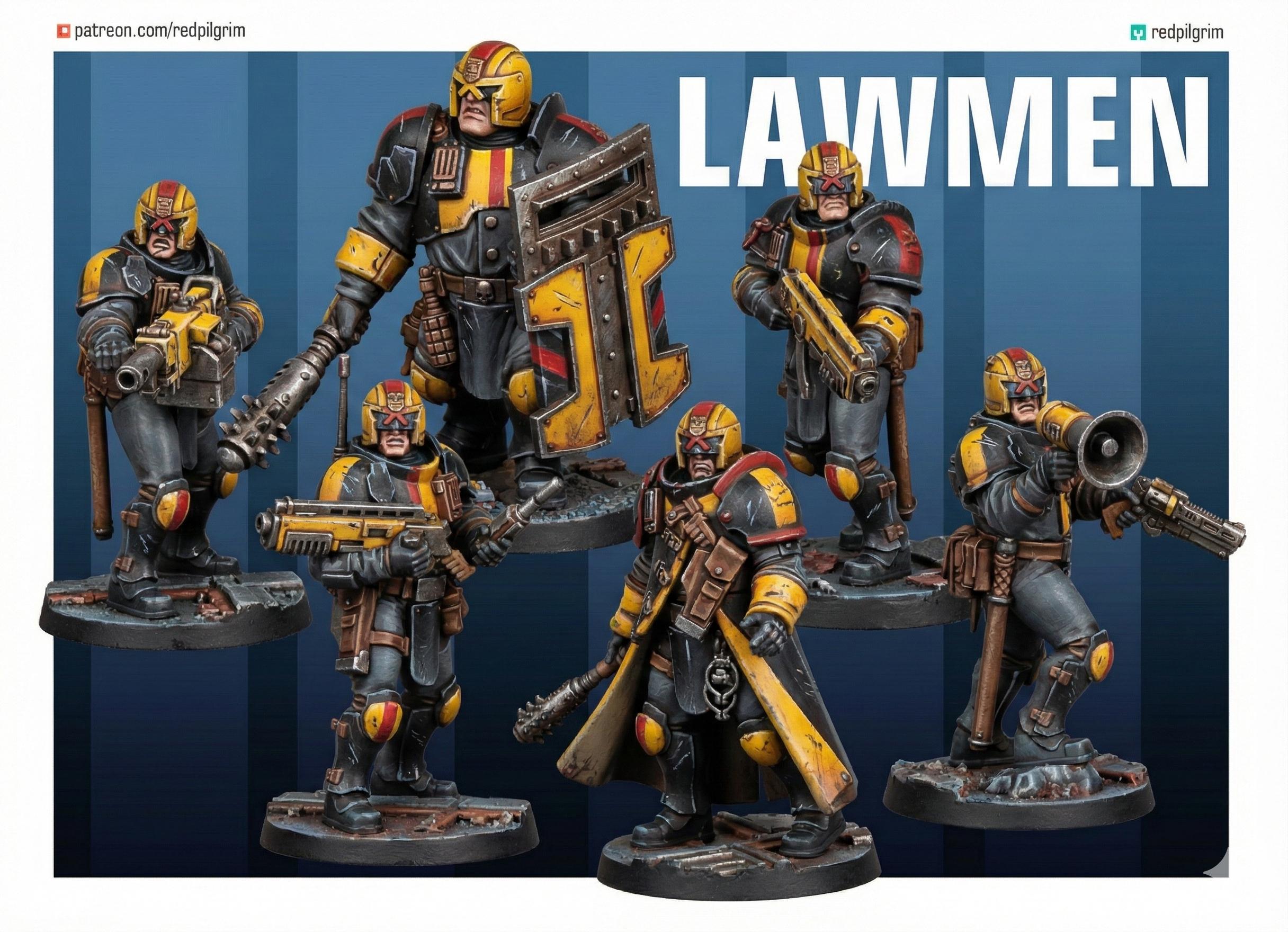 Wachennen Enforcer Pose 4 de Ghamak | Infanterie