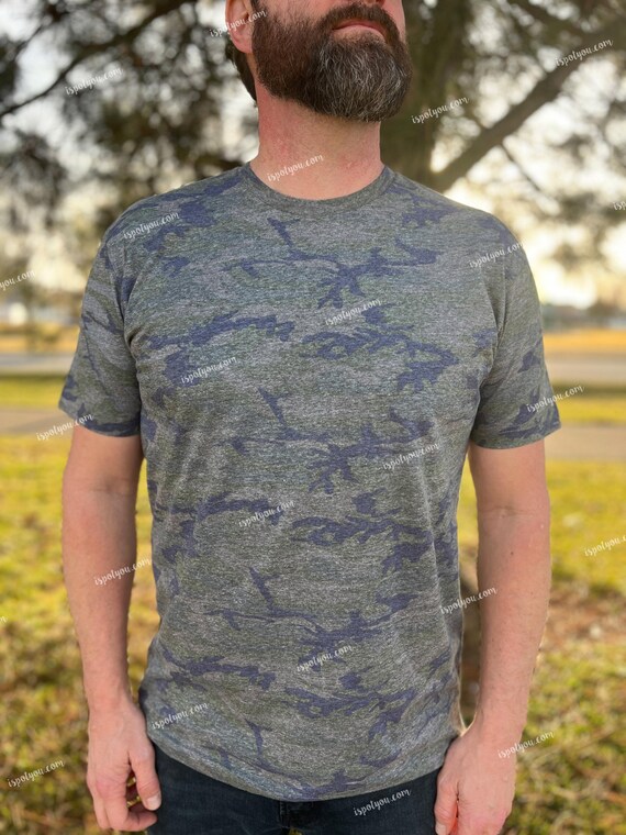 LAT 6901 Vintage Camo Mockup Camo Mockup Real Model