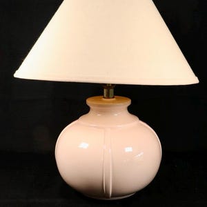 Soft Pink Table Lamp, Modern design, unique and elegant, Anthony&#39;s Art Design