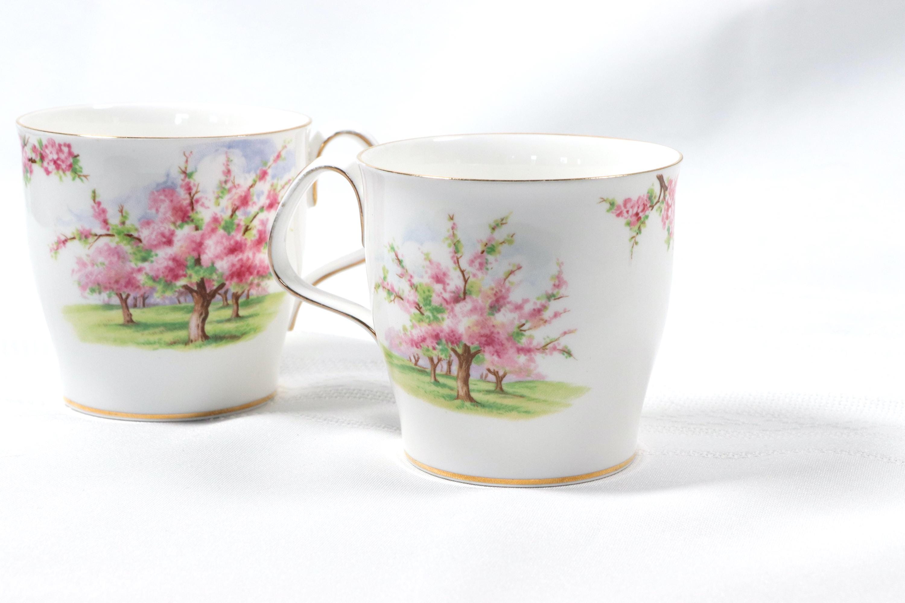 ロイヤルアルバート】パステル調の桜がかわいい「 ブロッサムタイム