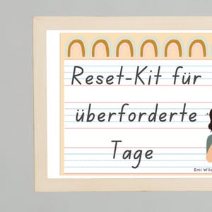 Reset Kit for Overwhelmed Days – Immediate Help as a Printable PDF