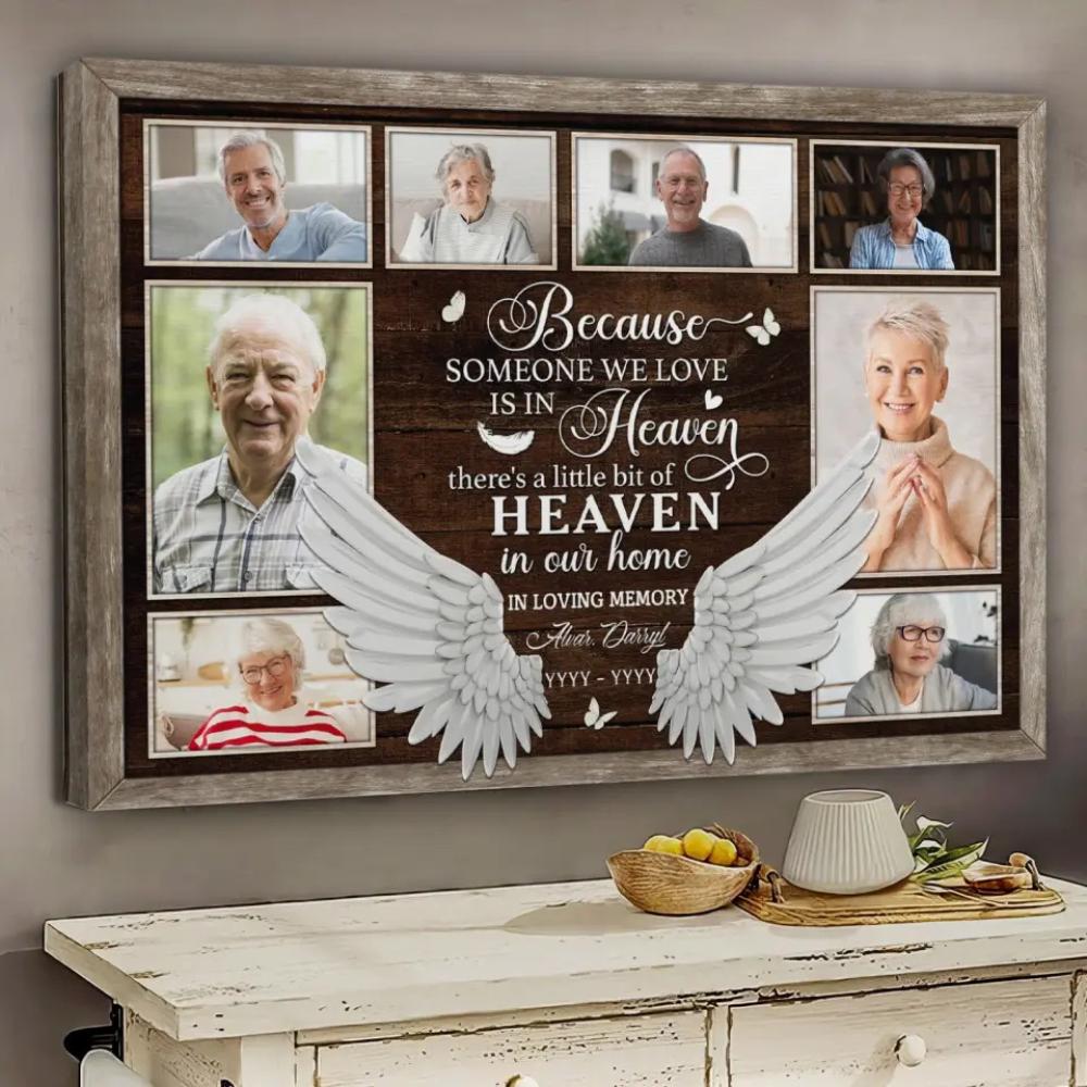 Personalized Canvas Prints, Custom Photos, Remembrance Gift, Memorial – Dem Canvas