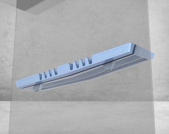 Portasciugamani stampabile in 3D STL - Picchetti per appendere la porta della doccia e il mobile (download digitale)