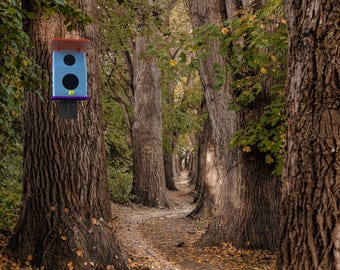 Casetta per uccelli stampabile in 3D: file STL fai da te in 7 parti (download digitale)