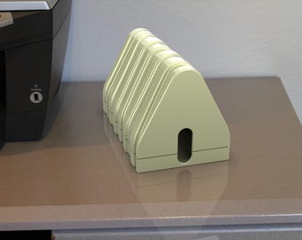 A-Frame Cable Organizer: Modern Minimalist Desk Wire Holder (3D Printable STL File)