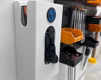 Porta guanti stampabile in 3D STL / Dispenser da parete per scatole di nitrile