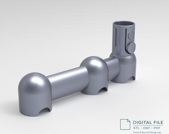 3D Printable Dyson Vacuum Accessory Holder - STL File