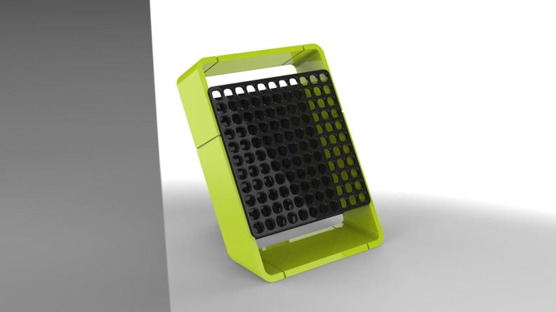120 Copic Marker Organizer STL | 3D Printable Modular Storage Rack | Desk Stand for Artists image 6