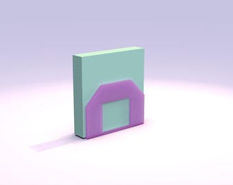 DIY Napkin Holder: 3D Printable & Laser Cutting File