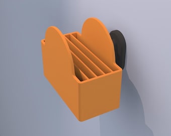 Organizzatore di dischi abrasivi stampabili in 3D: contenitore portatile da 5 pollici (file STL)