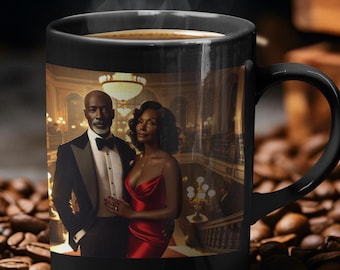 Caneca personalizada Black Excellence - inspirada no Renascimento do Harlem