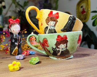 アリエッティ マグカップ：ジブリアニメ 陶器コーヒーカップ - ファン