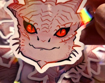 Dark Urge Aufkleber ""Cute"" Baldurs Tor."