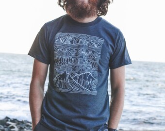 ADVENTURES - Men's Eco Tee