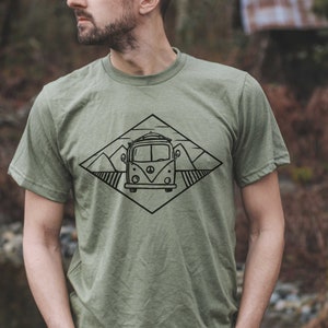 NEW VAN LIFE Unisex Eco Tee image 1