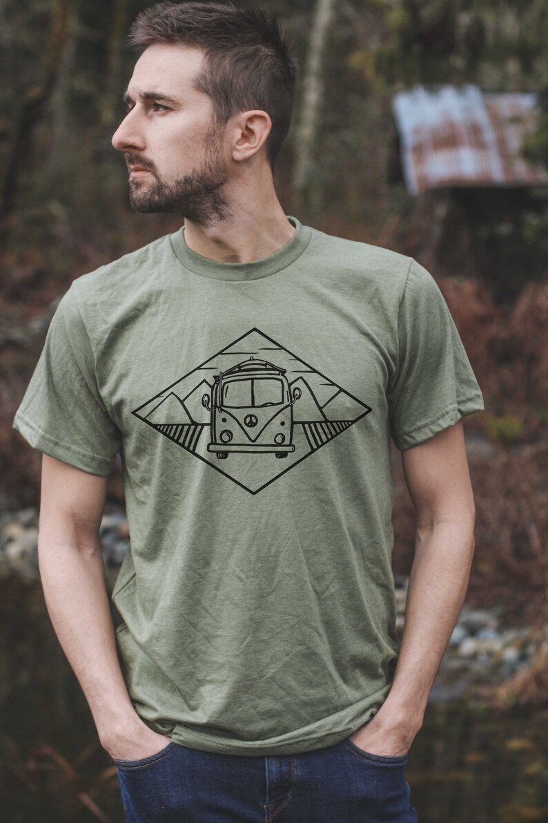 NEW VAN LIFE Unisex Eco Tee image 1