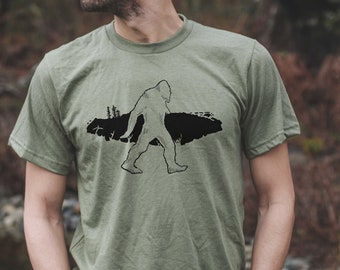 SASQUATCH VI- Unisex Eco Tee - Army