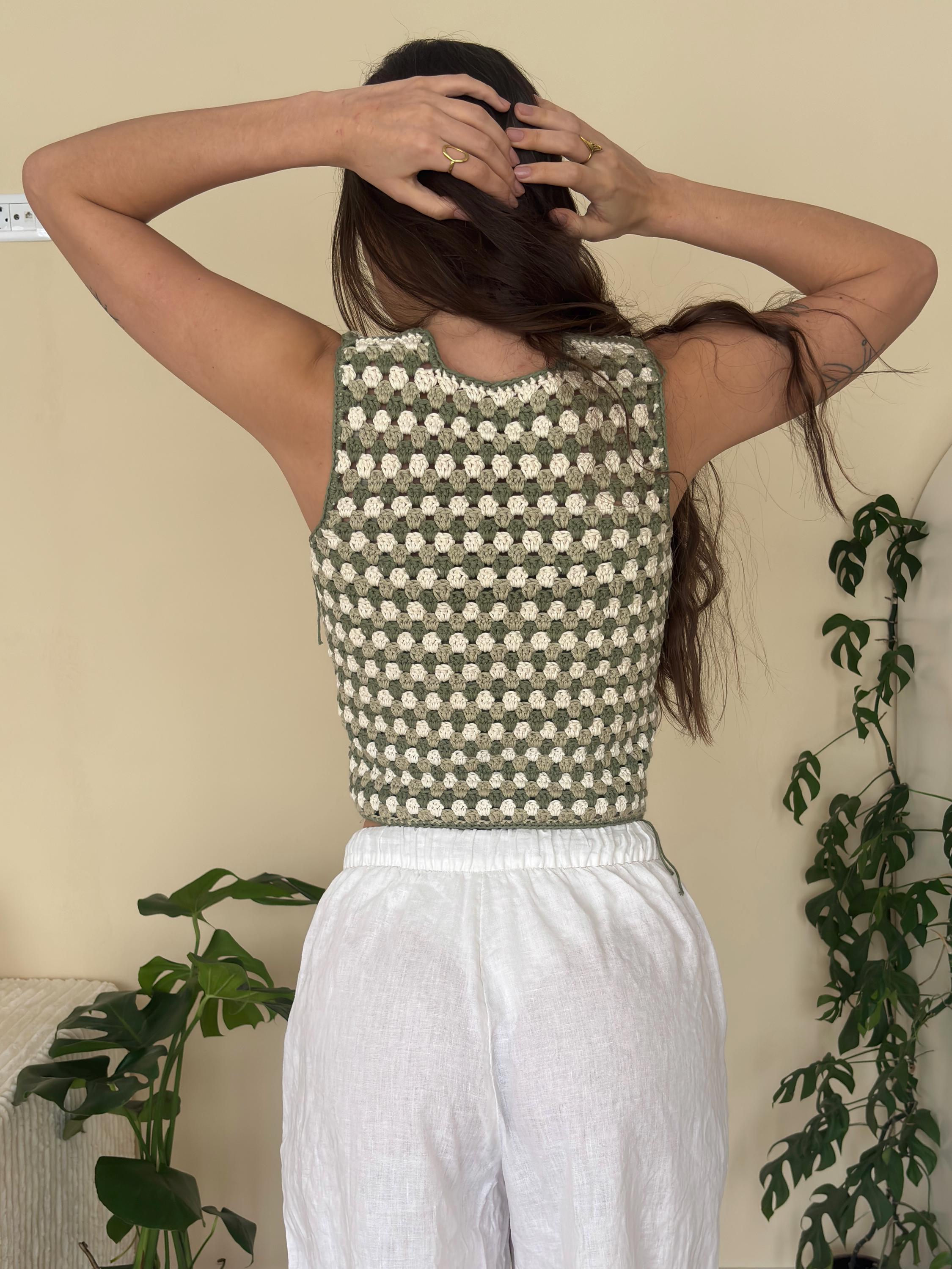 Kbc Pattern Granny Vest Crochet Pattern (digital PDF Download) - Etsy