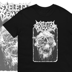 Skeletal Remains T-Shirt Old School Heavy Metal Clothing