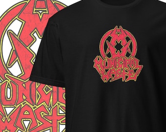 Camiseta de residuos municipales, ropa de thrash metal, ropa de calle metalera
