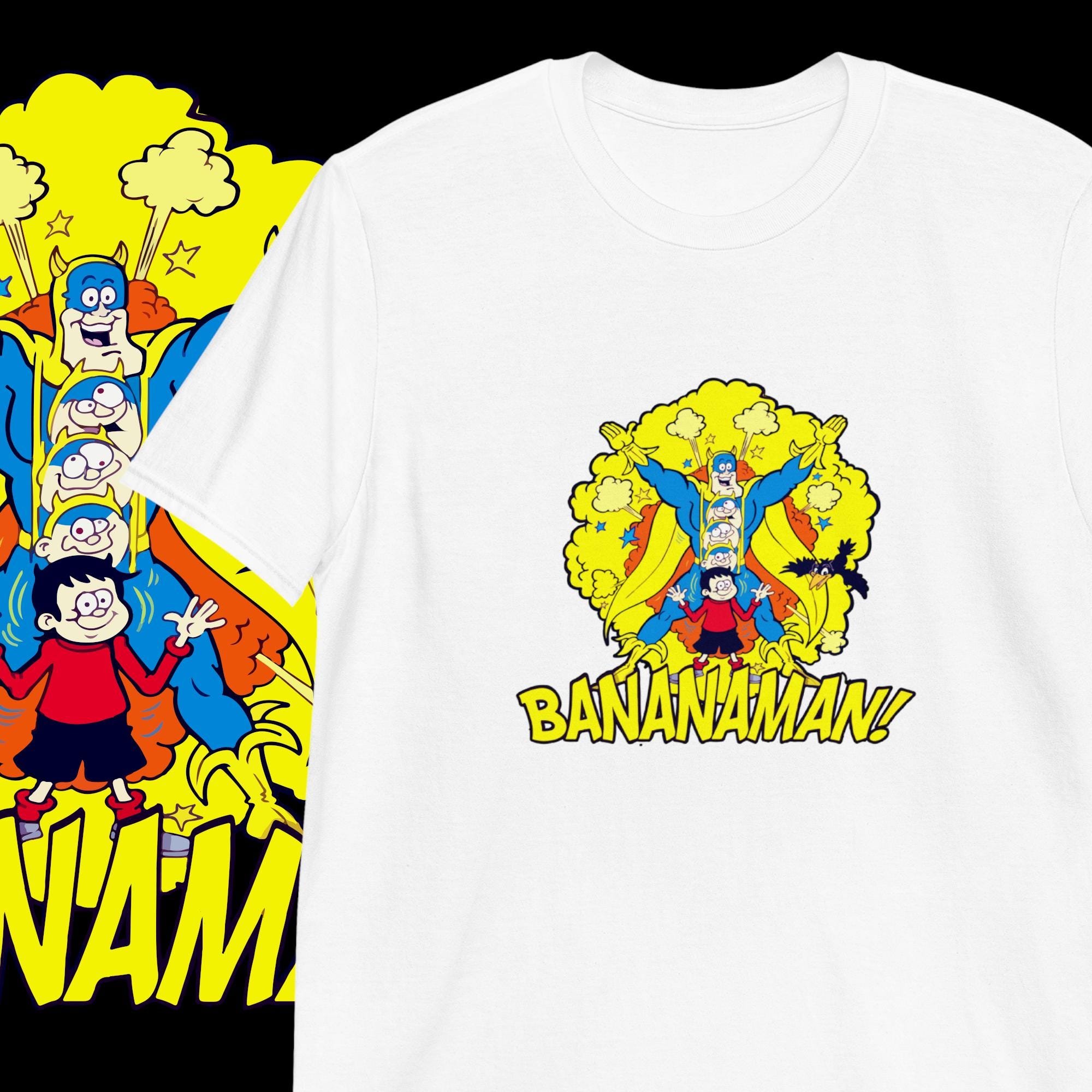 バナナマンTシャツ 「ン」 Amazon.co.jp: L バナナマン bananaman Tシャツ AKAENPITSU TEE