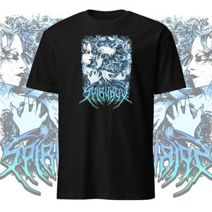 Maglietta Spiritbox Abbigliamento Deathcore Band Metal Streetwear