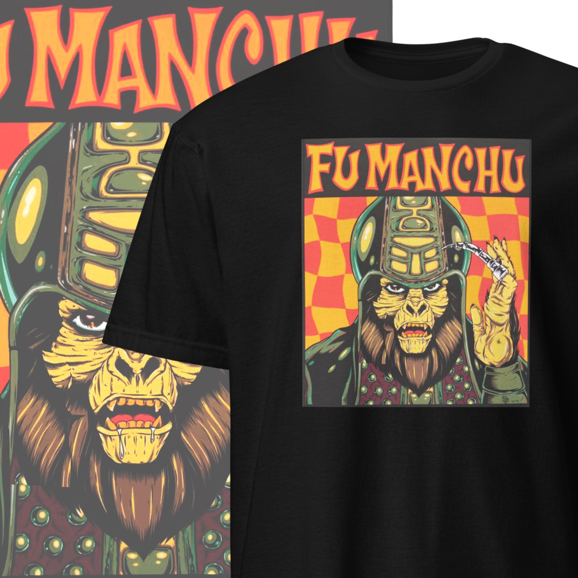 Fu Manchu Band Shirt - Etsy