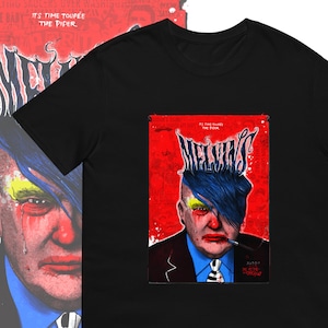 Melvins Band 90s, Vintage Gothic Graphic 100% Cotton Shirt S
