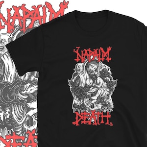Napalm Death T-Shirt Grindcore Tshirt