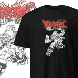 Full of Hell T-shirt Grindcore Vêtements Unisexe Metalhead Streetwear