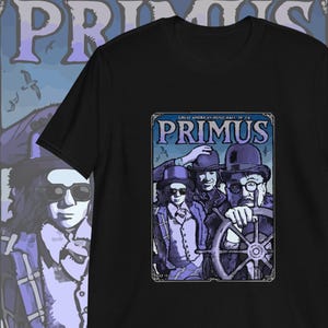 Primus Band T-Shirt: Iconic Album Art, Soft Cotton Tee