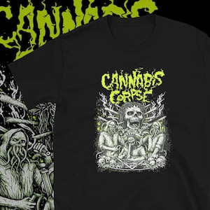 Cannabis Corpse T-shirt Heavy Metal Clothing