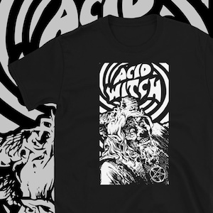 Acid Witch T-Shirt Stoner Rock Tshirt
