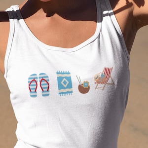 Beach Lover PNG, SVG, Jpg, Pdf, Ocean Summer Vacations Design for Women and Girls, Vacation Shirt File, Beach Life, DIGITAL Gift