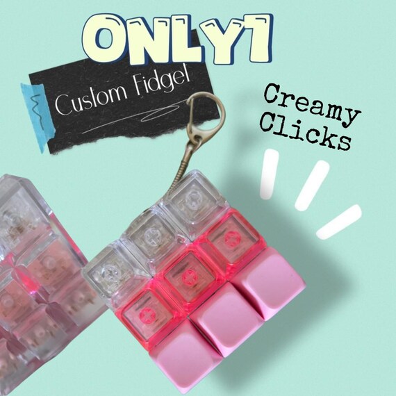 Creamy Clicks PINK Gradient Jumbo Fidget (Only 1 Series)