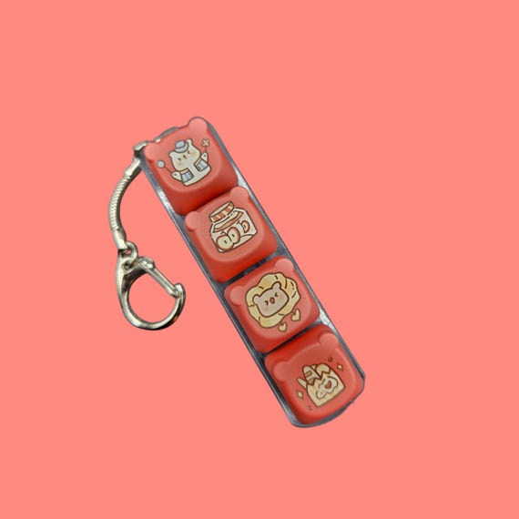 Cute Bear(Multiple Themes) 4 Key Fidget