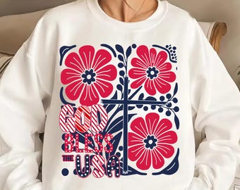 God Bless USA PNG, Patriotic Christian PNG, 4th of July Shirt Design, American Flag Faith Design, Independence Day Sublimation