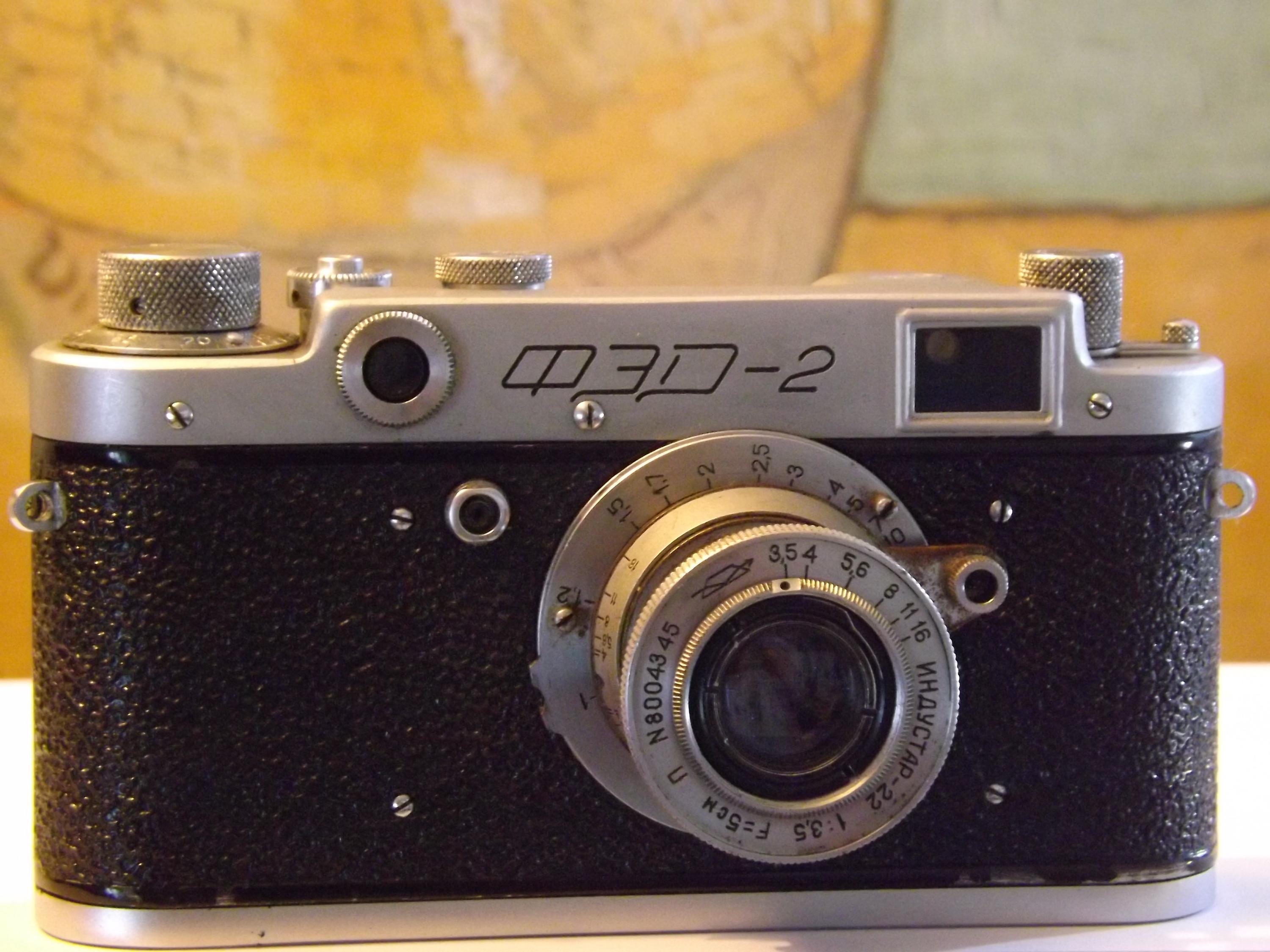 ヴィンテージ FED-2 レンジファインダーカメラ ソ連初期型（Industar