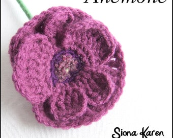 Anemone Crochet Pattern PDF