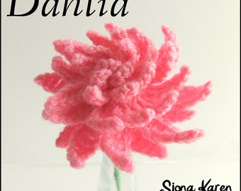Dahlia Crochet Pattern PDF