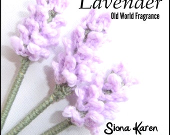 Lavender Crochet Pattern PDF