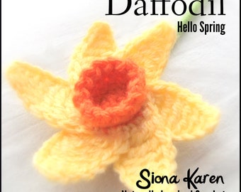 Daffodil Crochet Pattern PDF