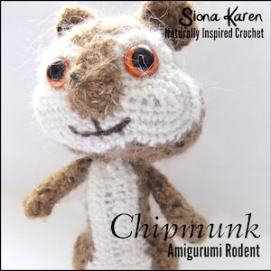 Amigurumi Chipmunk Crochet Pattern PDF