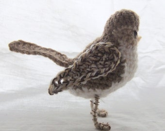 Female House Sparrow Crochet Pattern PDF