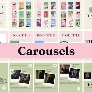 Bookstagram template Instagram for canva | Editable bookstagram post template | Book Lover Social Media Post | Bookish Instagram image 9